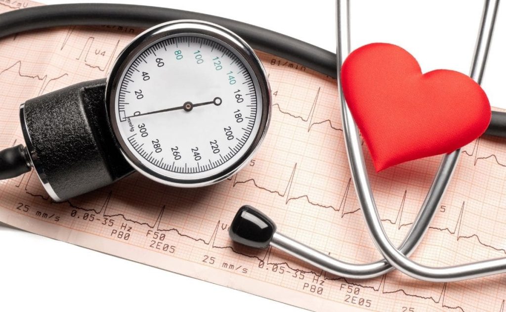 How does the increase in sodium affect blood pressure?