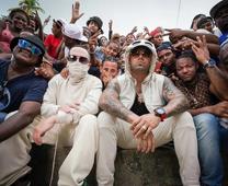 Wisin and Yandel “howling” from Dominican territory, they record their new movie here