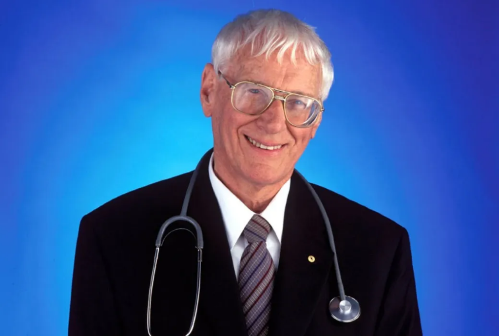 At the age of 94 TV doctor best known as merry medic Dr James Wright died