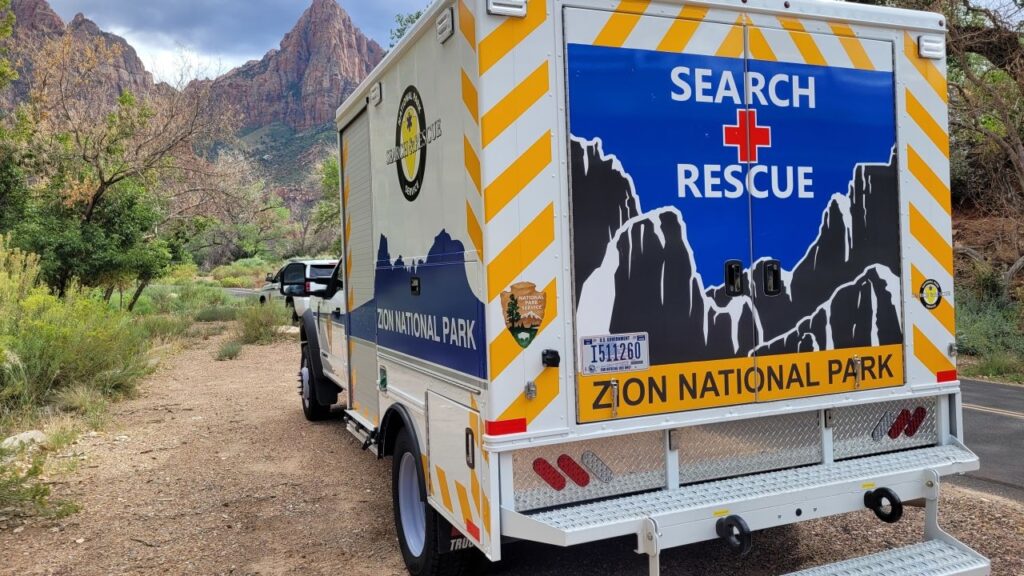 During a hike with her husband, a woman was found dead in Zion National Park