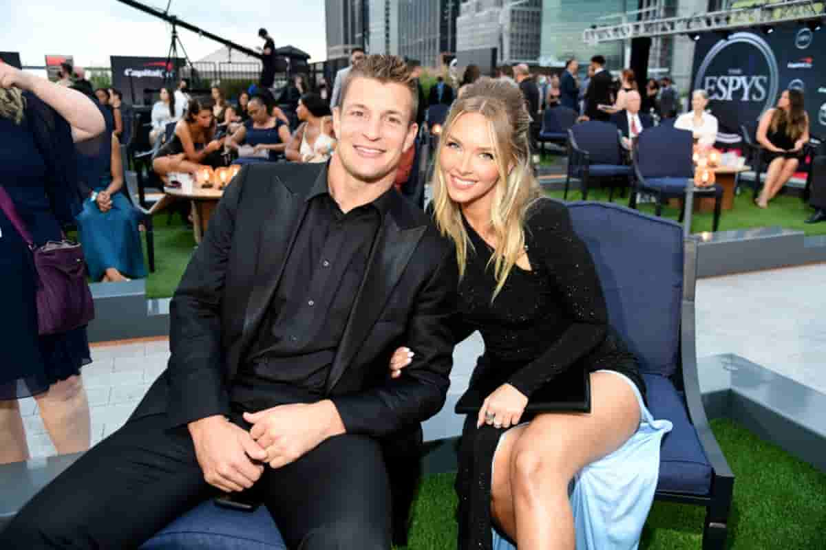 Rob Gronkowski and his Wife Camille Kostek